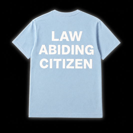 PRE-ORDER STATIC TEE (BABY BLUE)